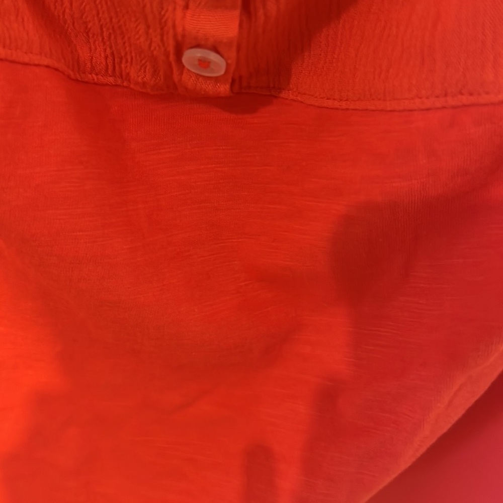 Ralph Lauren orange butterfly sleeve t-shirt - Picture 4 of 4